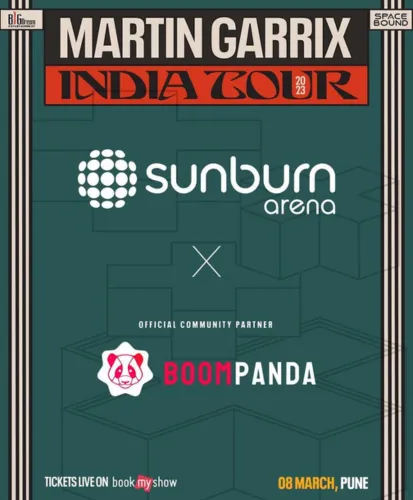 Sunburn Martin Garrix India Tour